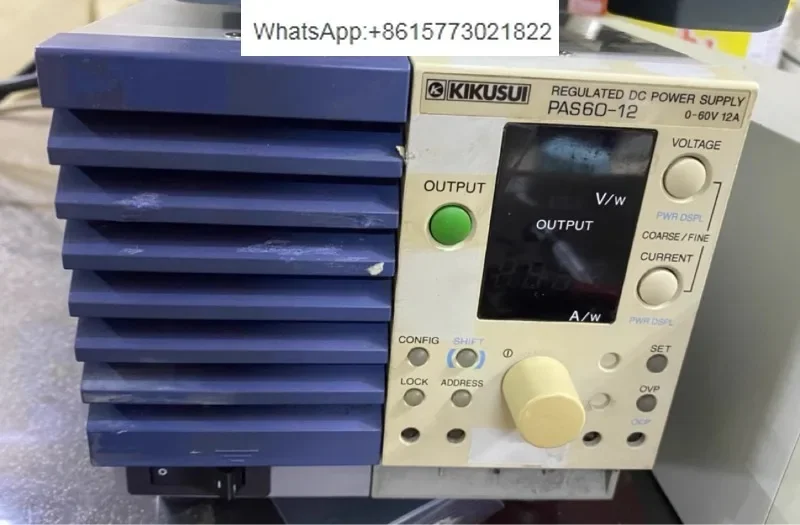 Kikusui Chrysanthemum Water PAS60-12 DC Adjustable Power Supply 60V12A，Dismantling price (80% new)