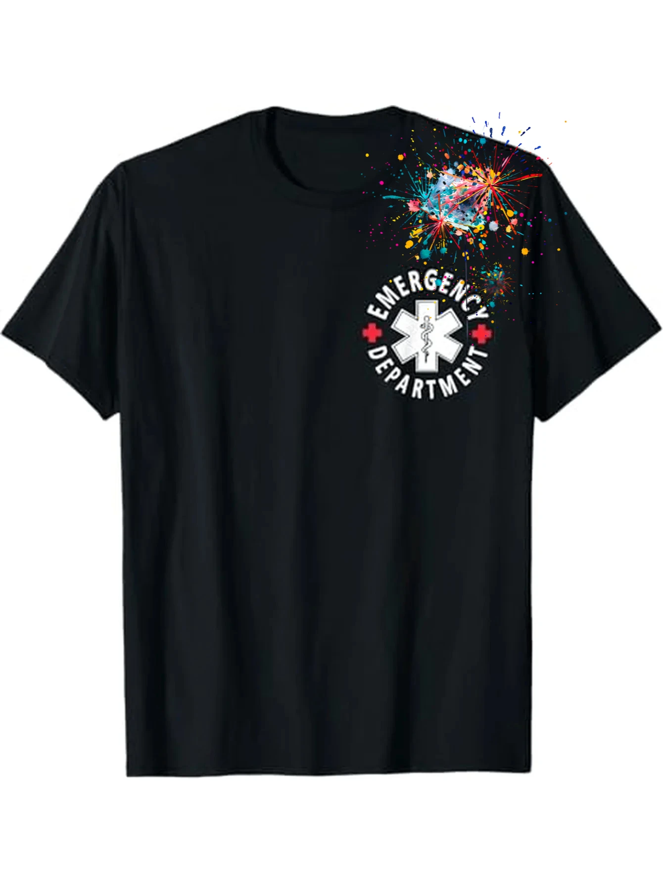 Emergency Department ER Nurse T-Shirt 100% Cotton O-Neck Short Sleeve Summer Casual Mens T-shirt