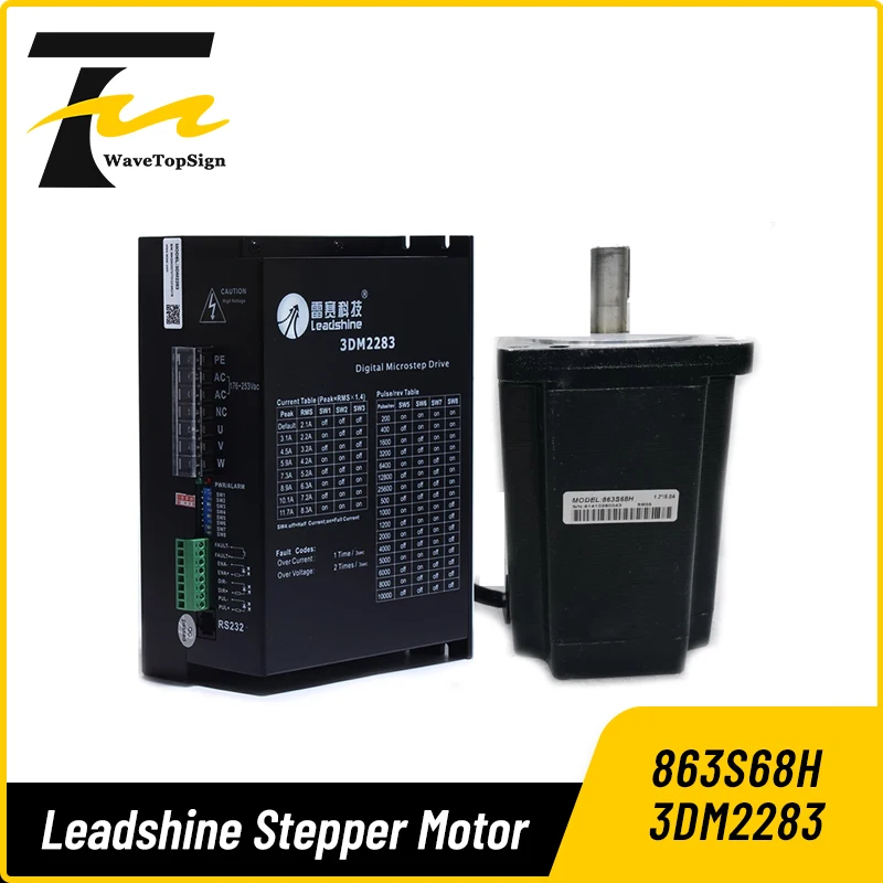 Boding Leadshine Stepper Motor Nema34 863s68h 6.78·nm And 3dm2283 Stepper Driver