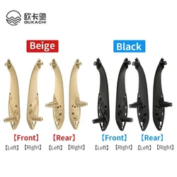 Car Inner Handle Black Front Rear Left/Right Interior Door Handles Door Panel Pull Trim Cover For BMW F30 F80 F31 F32 F34 F35