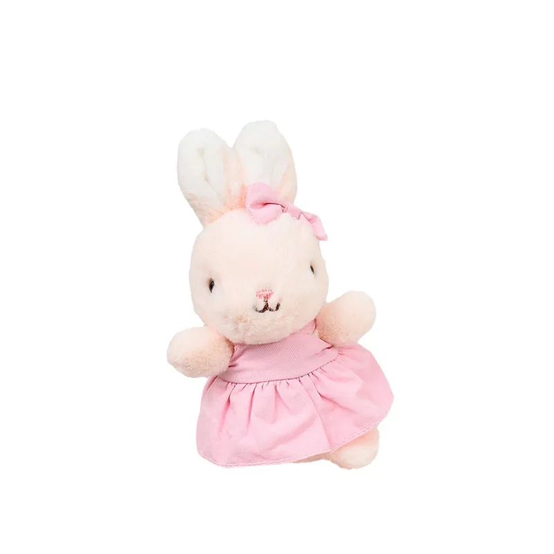 New creative cartoon rabbit plush toy girl heart French rabbit doll pendant girl bag accessories small gifts