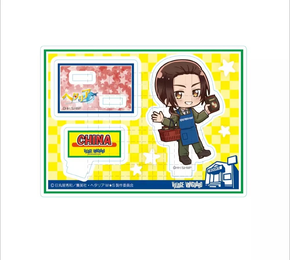 Game APH England Japan Italy Russia Germany France America Acrylic Stand Doll Anime Figure Model Plate Cosplay Toy Gift