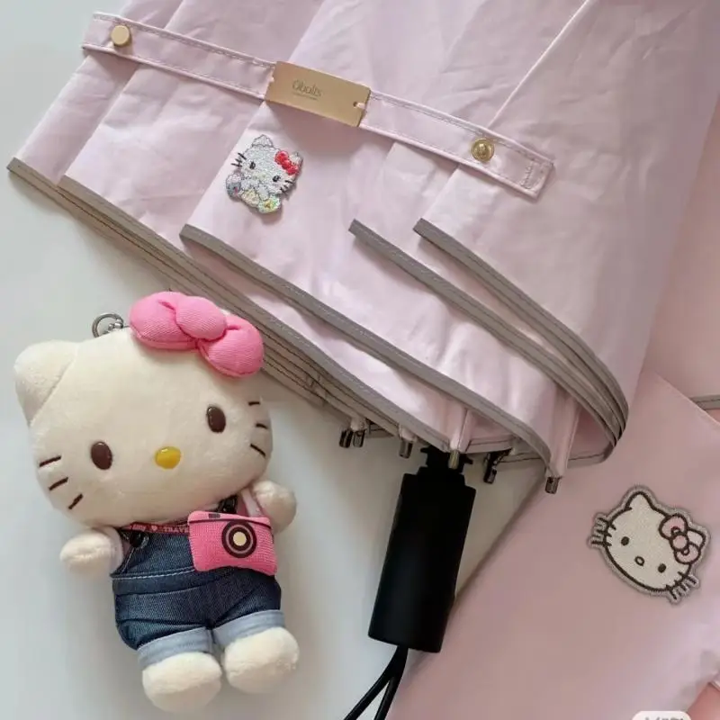 Cartoon Sanrio Hello Kitty Plush Keychain Kawaii Camera Kt Plush Pendant Anime Peripheral Stuffed Toys Zipper Decoration Gifts