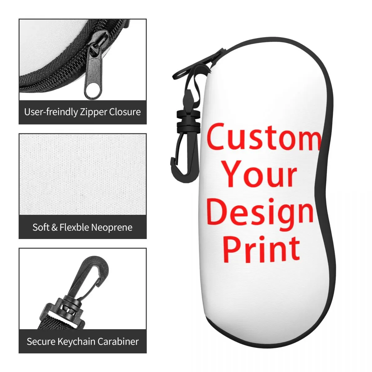 Custom Custom Your Design Glasses Case Fashion Customized Logo Printed Shell Eyeglasses Case Sunglasses Box