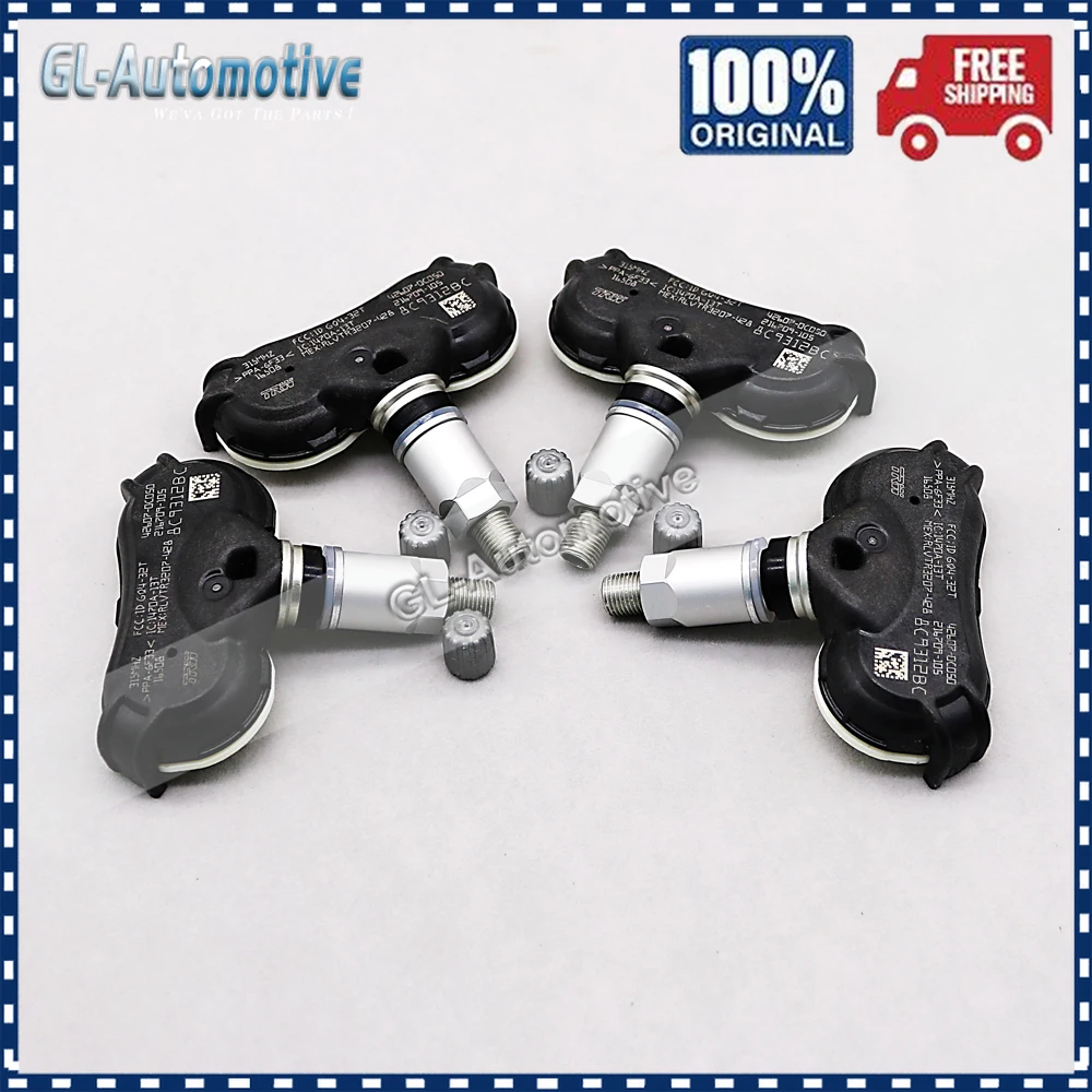 

Set of (4) TPMS 42607-0C050 Tire Pressure Sensor for Toyota Sequoia Sienna Tundra Sequoia Sienna 42607-0C070 42607-0C060 0C030