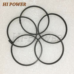 5PCS For VOLVO FORD CHRYSLER LAND ROVER New Per Set 6DCT450 MPS6 Automatic Transmission Clutch Oil Ring Sealing Rings Gasket Fit