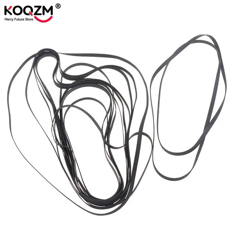 1pc Drive Belt Rubber Turntable Transmission Strap 5mm 4mm Replacement Accessories Phono Tape CD