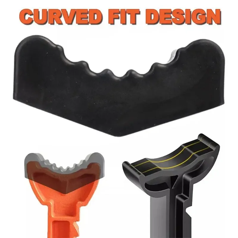 Automobile Slotted Jack Bracket Rubber Pad Floor Adapter Handrail Repair Pad Safety Lifting General Tool Frame Safety
