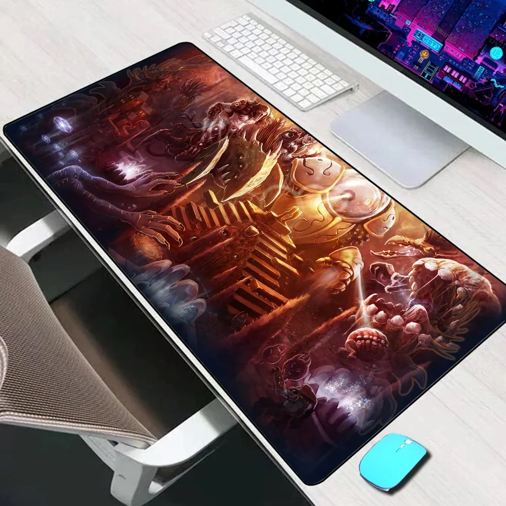 MMORPG Tibia Large Mouse Pad Gaming Accessories Mouse Mat Keyboard Mat PC Gamer Desk Pad XXL Computer Mousepad Laptop Mausepad