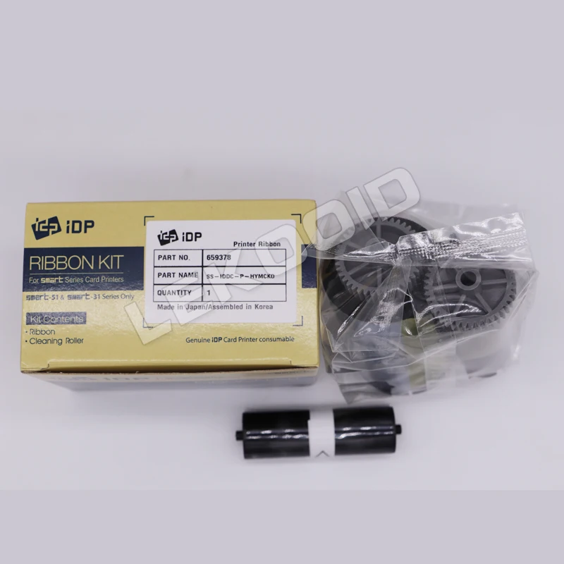 IDP Smart 659378 HALF PANEL ymcKO Color Ribbon - 350 Prints - SMART 31, 51 Printer
