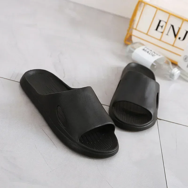 EVA Cloud sandal rumah pria, Kasut Slide anti Slip lantai dalam ruangan, pasangan keluarga Unisex Hotel kamar mandi