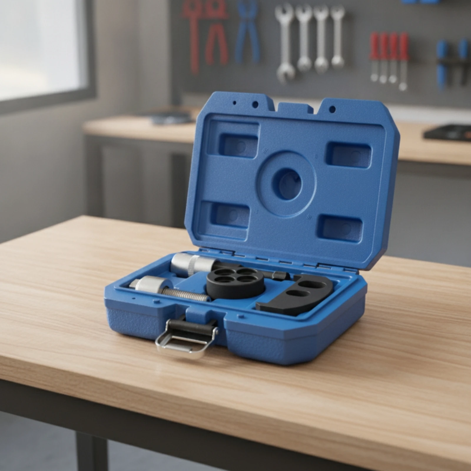 Crankshaft Rotation Tool Kit Compact Crankshaft Rotation Tool Portable Sturdy for Mechanics, Auto Repair Shop, Garage