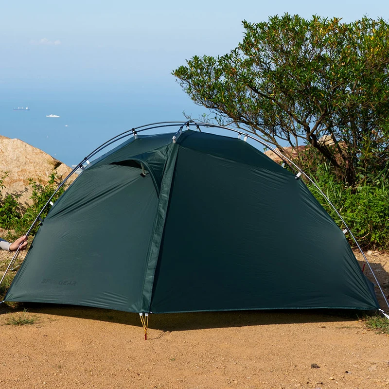 

3FULGEAR Taiji2 четырехсезонная палатка 1950 г сверхлегкая 5000 мм водонепроницаемая 3-полюсная отдельно стоящая конструкция для экстремальных экспедиций