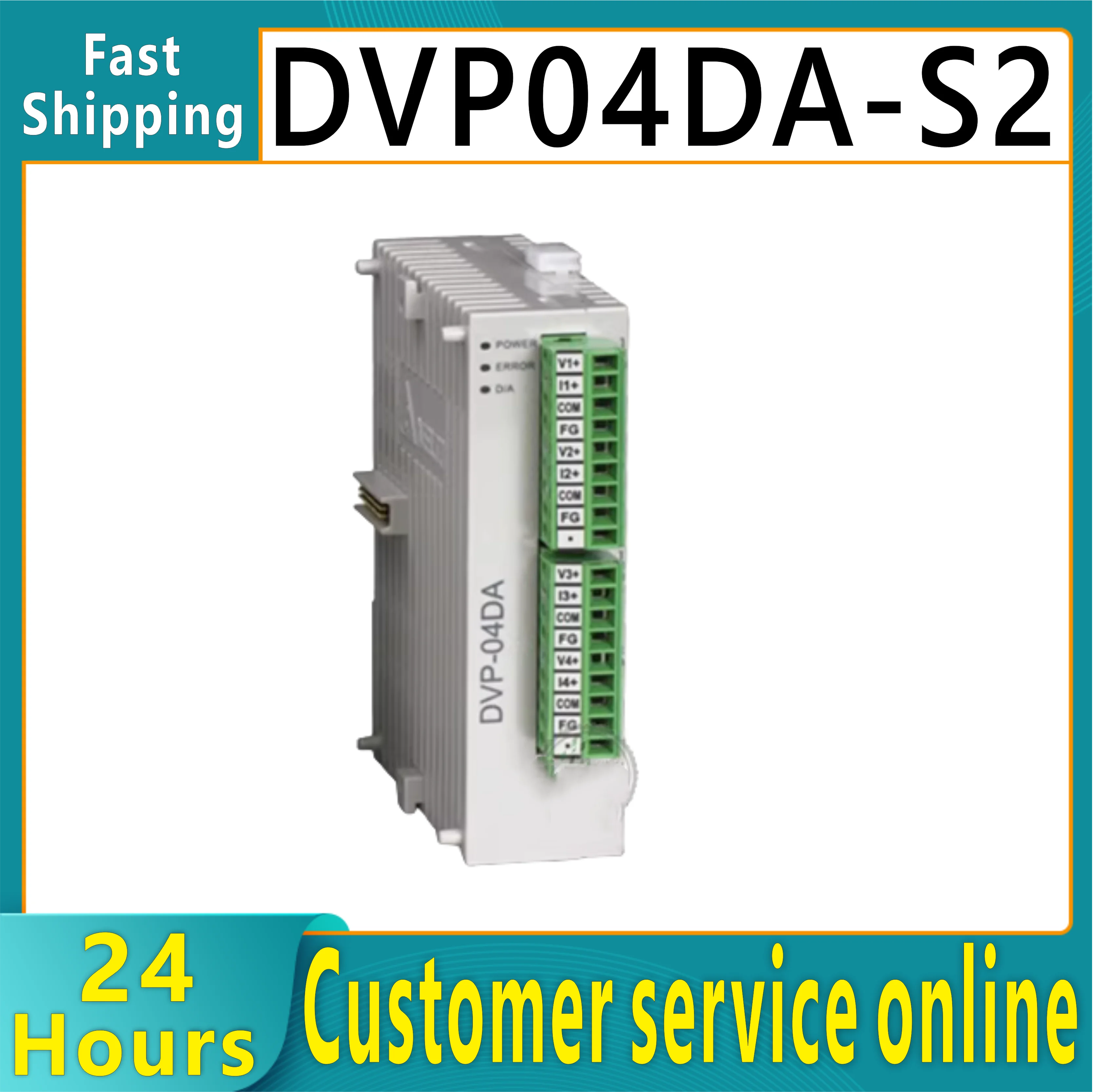 

Совершенно новый оригинальный модуль ПЛК DVP04AD-S2 DVP06XA-S2 DVP06PT-S DVP04DA-S2 DVP01PU-S DVP02DA-S DVP04TC-S