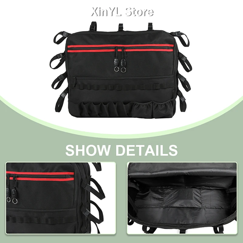 Car Trunk Roll Bar Protection Bag Cover for Jeep Wrangler JK for Jeep Wrangler JL 2-Door Practical Car Interior Accessories