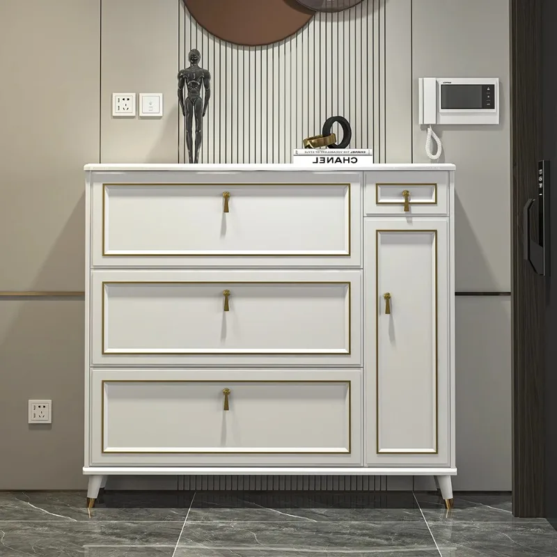

Furniture for small-sized apartments modern ultra-thin tipping bucket at the door of the home, multi-functional narrow l