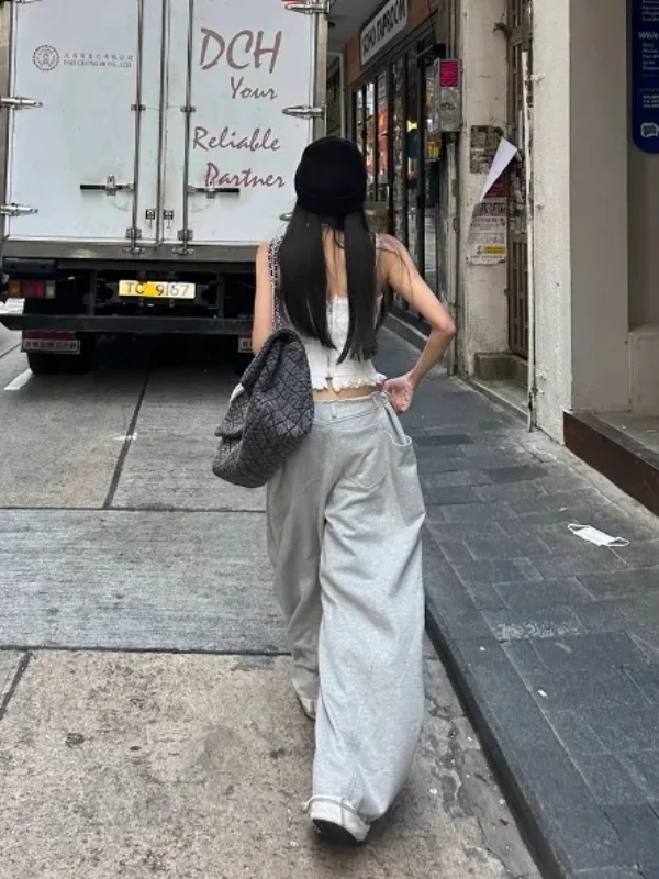 Seksowna Biała Pikantna Bluzka Damska Wiosenna Nowa Koronkowa Wyszczuplająca Talia Na Ramiączkach Do Noszenia Na Zewnątrz Krótki Top Do Pracy Regularny...