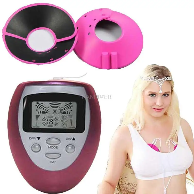 Household electronic pulse breast meridian massage instrument increases breast massager