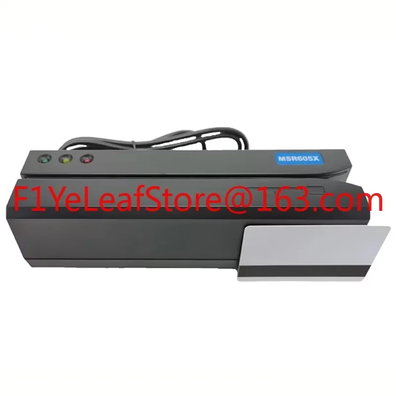 MSR605X 3-track magnetic stripe reader writer encoder can read/write/erase/clone HiCo and Lo-Co