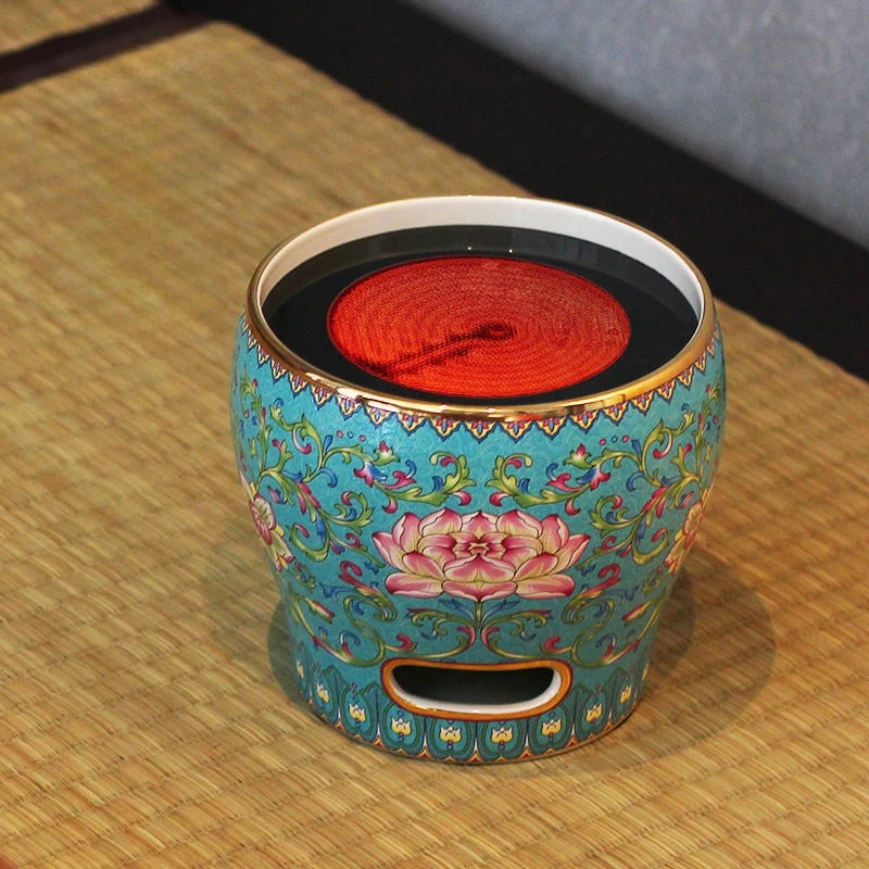 Silent tea stove, intelligent remote control household boiling water set pot