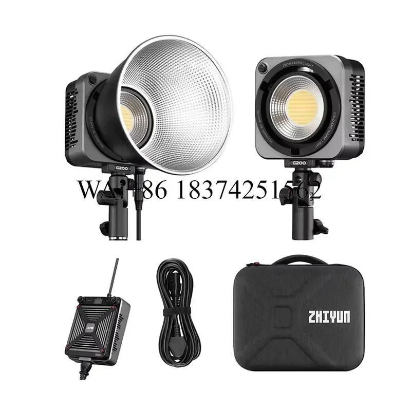Wmwmnu for ZHIYUN MOLUS G200 300W Professional Photography Light 2700K-6500K LED Video APP Control Light Studio Photo