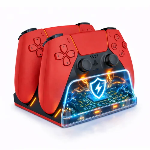 Base de carga rápida para controladores PS5, estación de carga de mando inalámbrico Dual, accesorios de soporte de carga para PlayStation 5