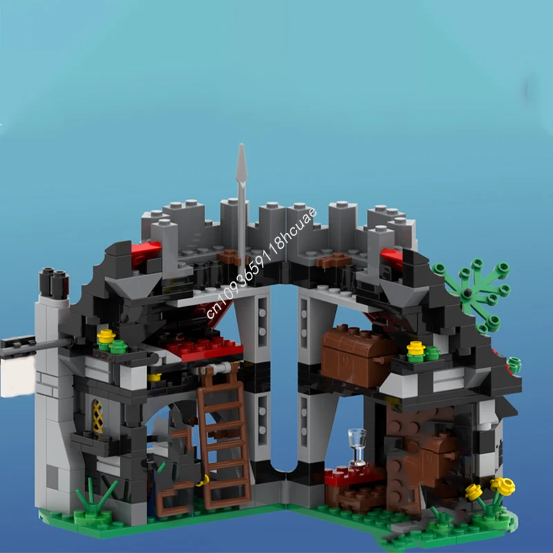352 elementy MOC Spellbound Inn Castle Klocki Konstrukcyjne Zabawka Świąteczna Prezent DIY Składanie Kreatywny Pomysł Edukacyjny Klocki