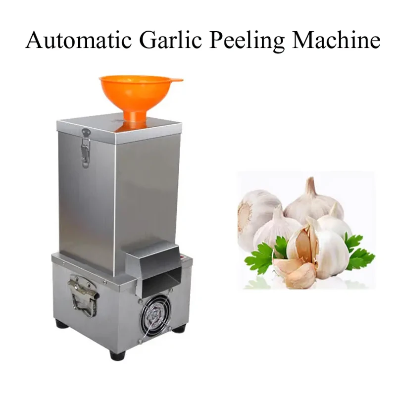 PBOBP Electric Garlic Peeling Machine Automatic Garlic Peeler Machine Garlic Skin Peeling Maker Food Processor