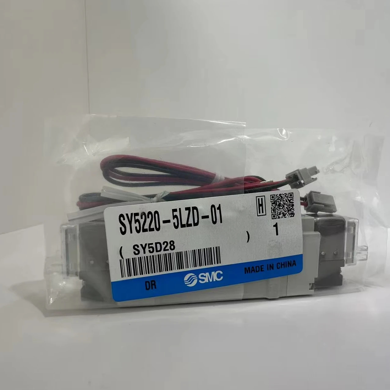 SMC جديد لفائف الملف اللولبي صمام SY5220-5LZD-01/C6/C8/C10 سبائك الألومنيوم الموضوع اتصال لقطع غيار الآلات الهوائية الصناعية