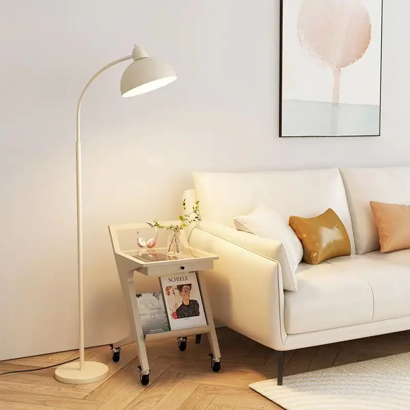 Italian Designer Modern Simple Vertical Floor Lamp Nordic Bedroom Beside Sofa Room Decoration Floor Light LED Luster Illuminant