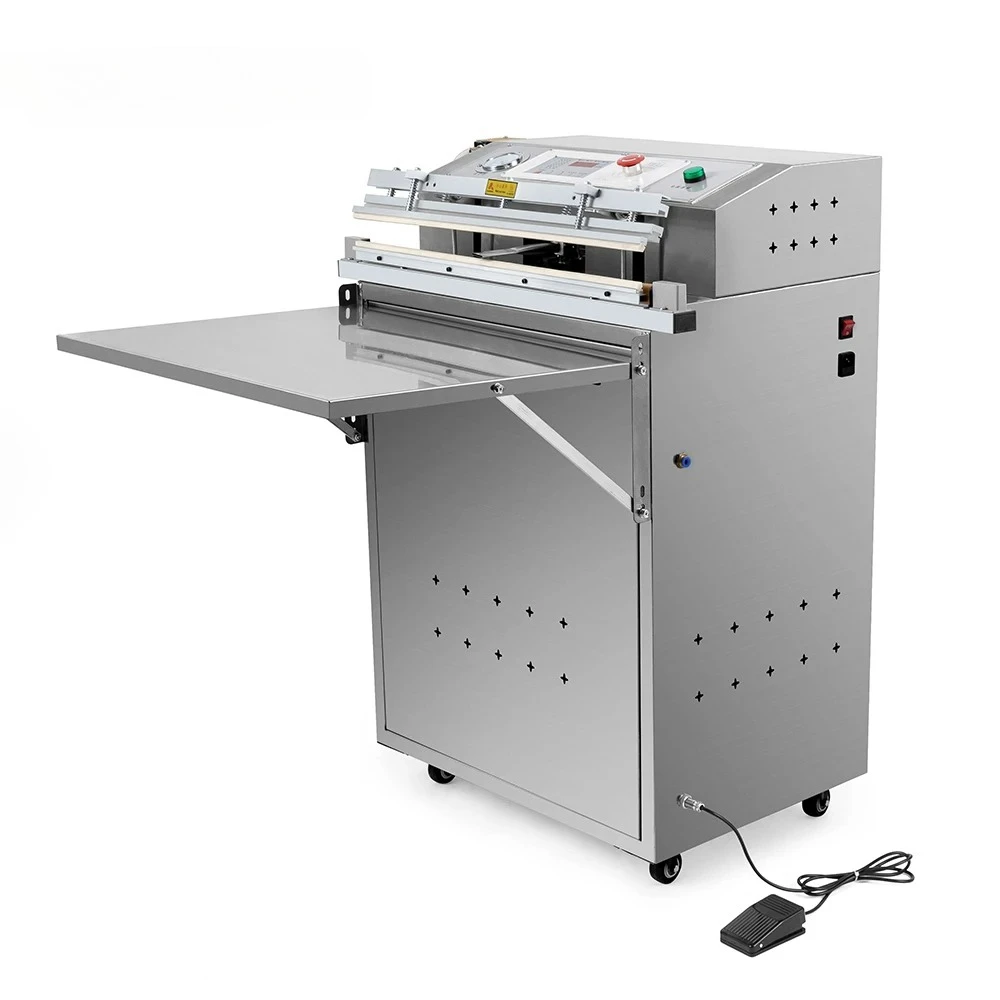 

600ES Outside Pumping Vacuum Sealer High Efficiency Vacuum Sealing Machine Stainless Steel Vacuum Food Bag Packaging Machine