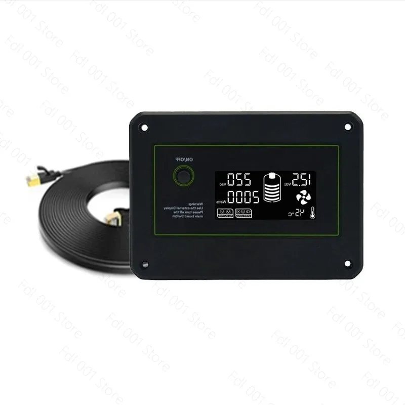 LCD Remote Display for Power Inverter 1500W 3000W External Meter
