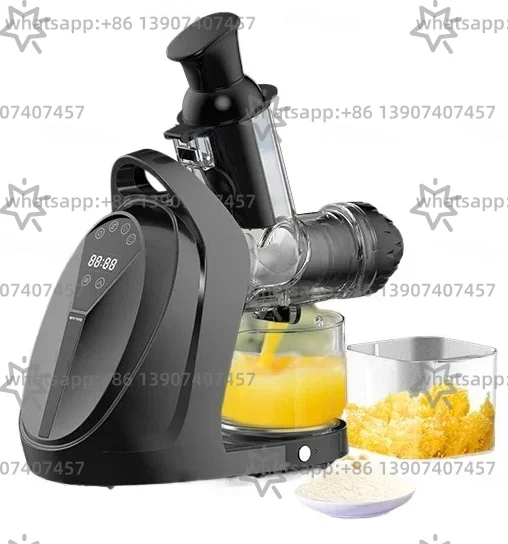 Exprimidor de calefacción, separación de residuos de jugo, máquina de jugo frito de gran diámetro, molienda lenta pequeña para el hogar