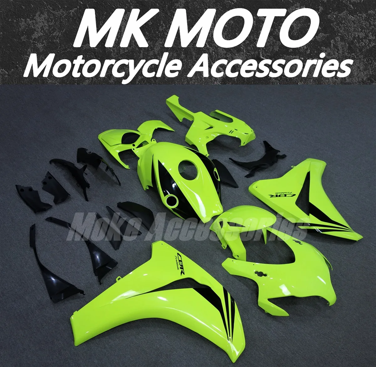 

Fairings Kit Fit For Cbr1000rr 2008 2009 2010 2011 Bodywork Set High Quality Injection New Bright Neon fluorescence