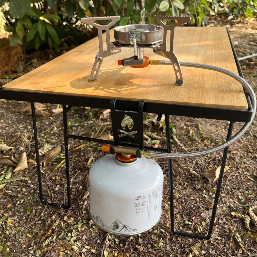 

Butane Gas Tank Hanger Clip Lightweight Camping Table Gas Hangers Camping Gas Tank Hanger Gas Tank Hooks for IGT Camping Table