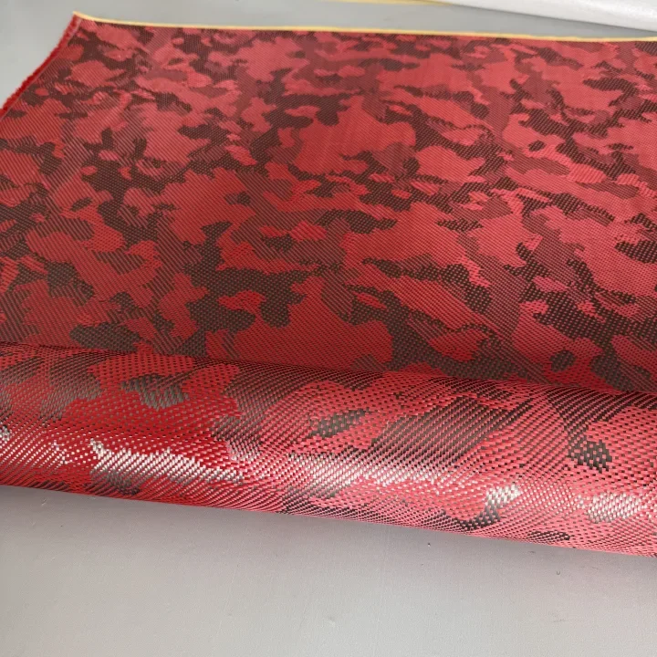 3K 240gsm Tarnmuster Kohlefaser-Kevlar-Mischgewebe 100cm*50cm/30cm pro Stück, für Auto- und Motorradumbauten – Detail 6