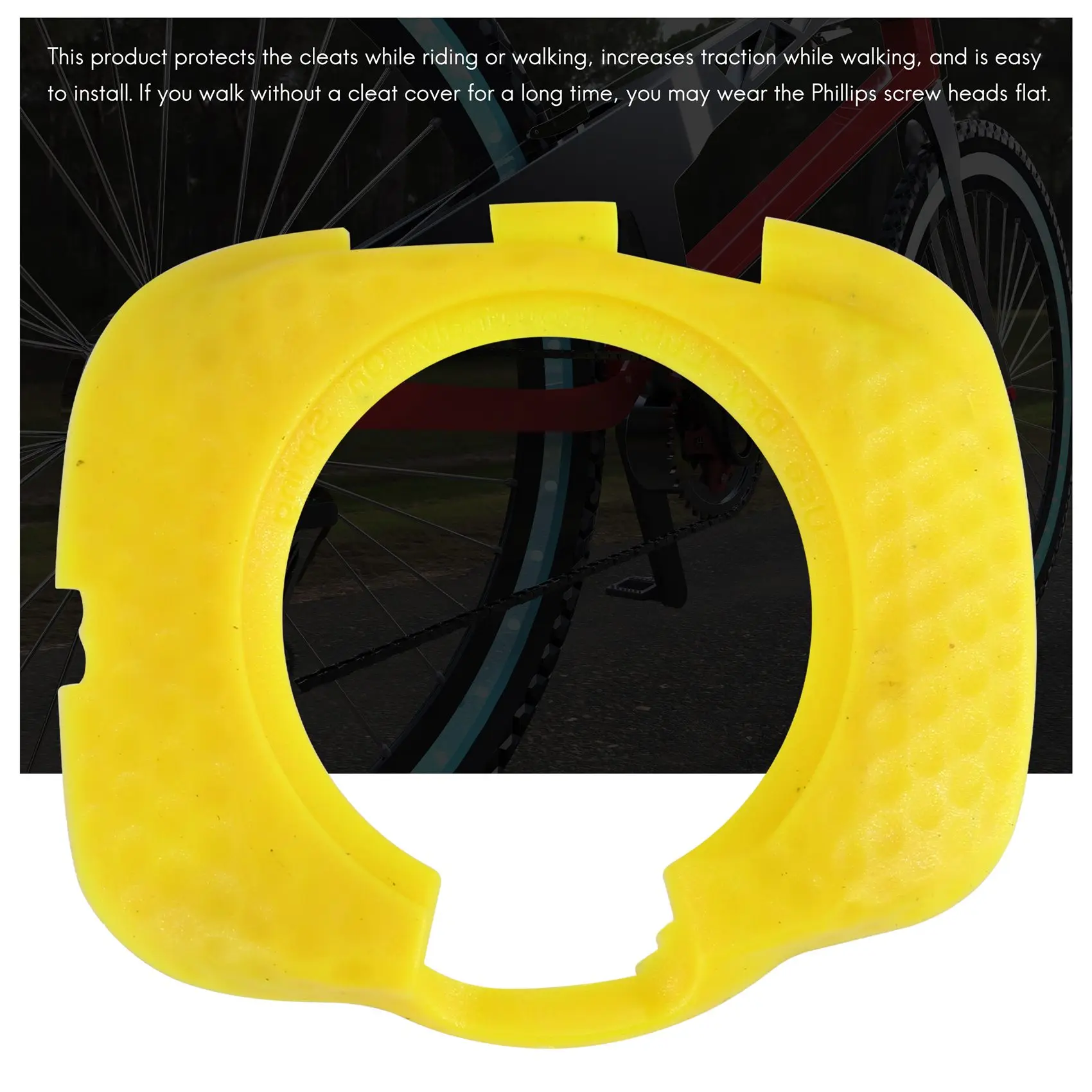 ฝาครอบแป้นถีบ2ชิ้น/เซ็ตกันลื่นจักรยานแอคชั่นจักรยานลื่นไถลอย่างรวดเร็วฝาครอบป้องกันสำหรับ Speedplay ZERO Aero