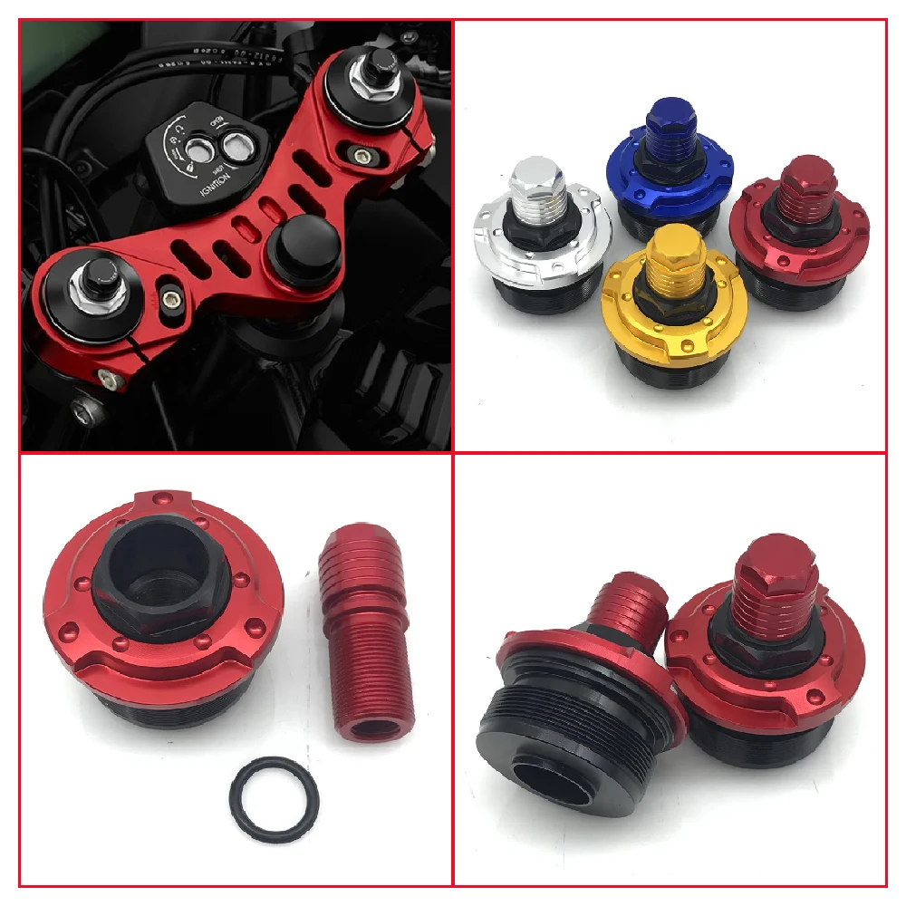 

Fits for Yamaha MT 15 MT15 MT-15 XSR155 XSR 155 ABS 2019-2024 Motorcycle Accessories Front Fork Shock Up Preload Adjusters Kits