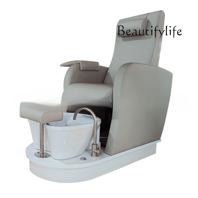 

Electric Nail Sofa Foreign High-end Sauna Foot Bath Club Foot Soaking Chair Sofa Salon Furniture