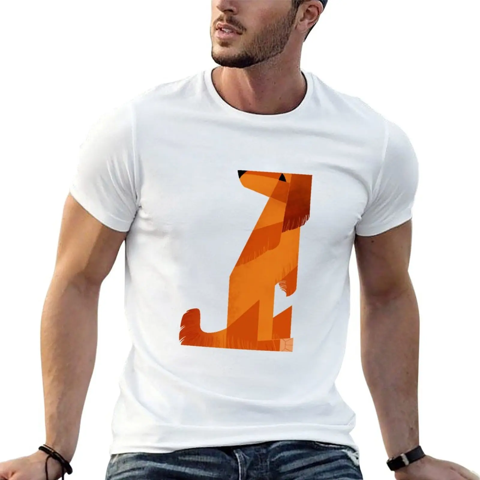 Year of the Dog - Longhaired Dachshund T-Shirt t shirt men 100% cotton luxury brand t shirts for man graphic tees T-Shirt