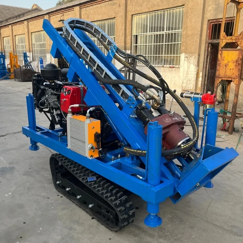Top Quality New Design Trailer-Mounted Water Well Drill Efficient Mining Rig Drilling For Sale