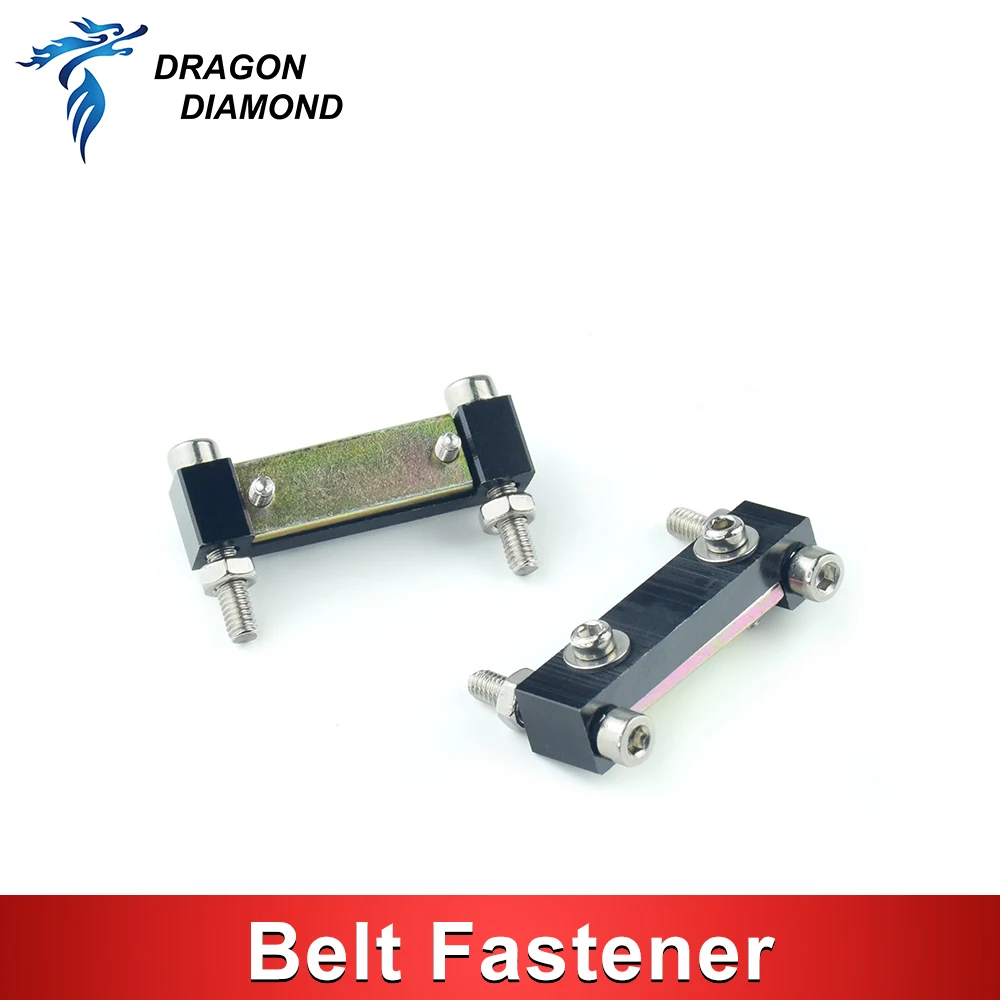 E-series Belt Fastener For Width HTD-3M-15mm Open-Ended Timing Belt Transmission For X/Y Axis Hardware Tools Machine Parts