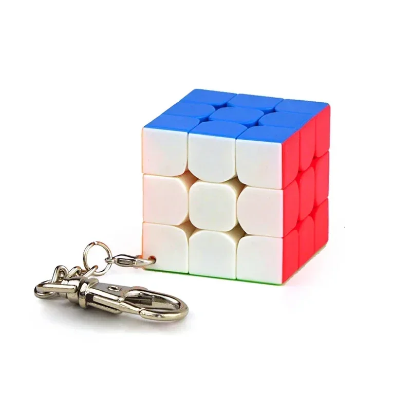 [Picube] MoYu 3x3 KeyChain Mini 3x3x3 Magic Cube Professional Educational Toys Key Cubo Magico Puzzle Brinquedos Infantil Menina