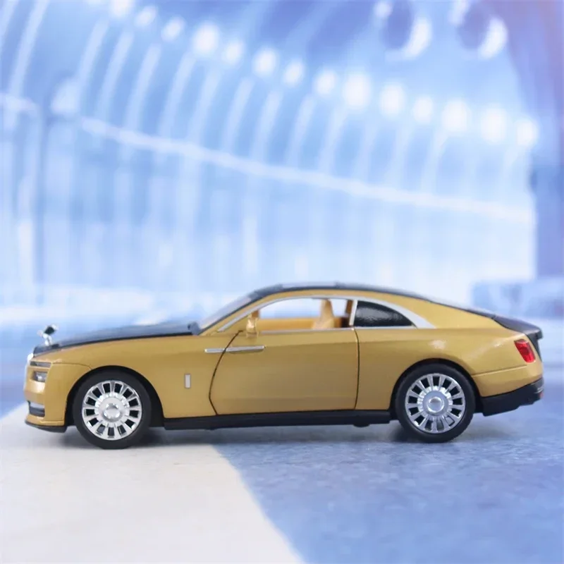 1:32 Rolls-Royce SPECTRE High Simulation Diecast Metal Alloy Model car Sound Light Pull Back Collection Kids Toy Gifts X69