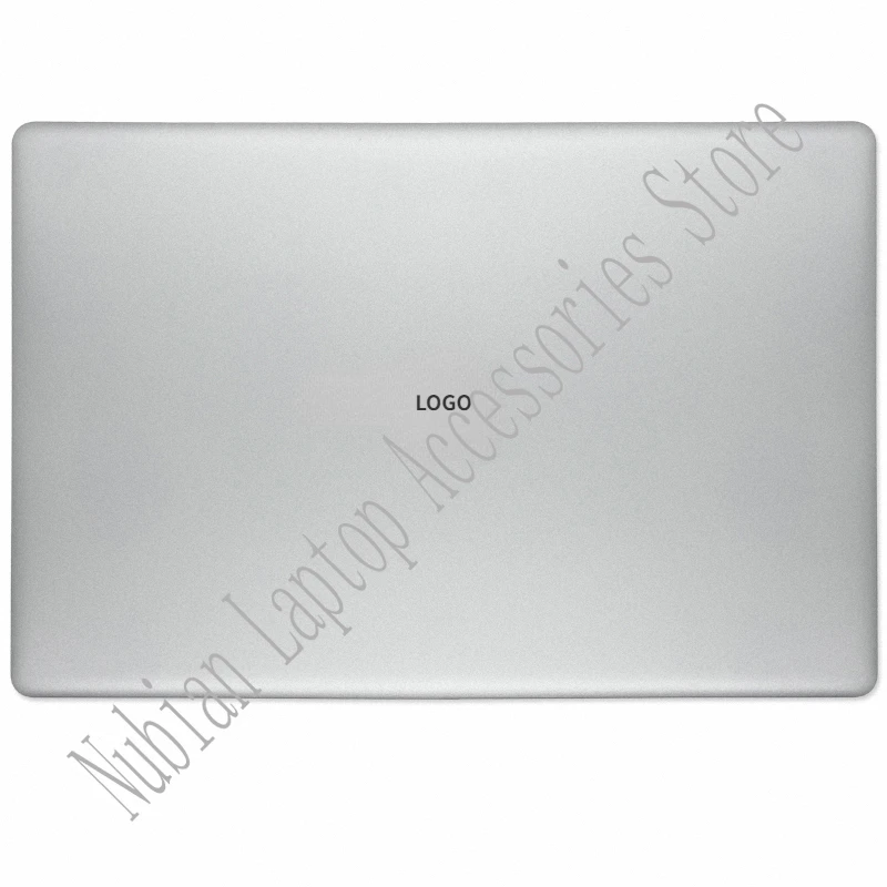 Imagem -02 - Laptop Lcd Tampa Traseira Frente Descanso de Palma Teclado Dobradiça Case Inferior Cor Prata para Dell Inspiron 15 5000 5570 5575