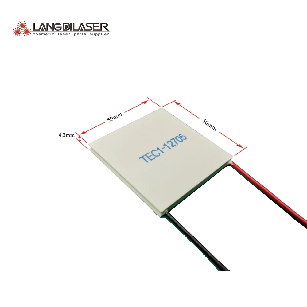 

Peltier Cooling Plate / Model : TEC1-12705 / size : 50*50*4.3mm / Operation Voltage 12V / Current : 5A