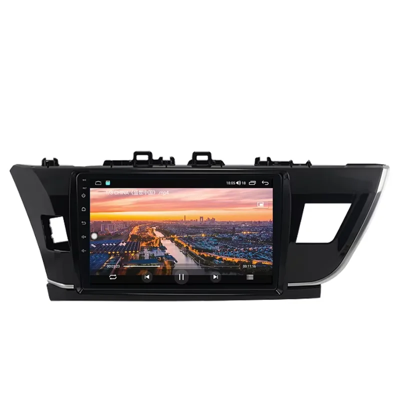Hot Sale Factory 32g Dvd Car Palyer Android Car Radio Autoradio for Corolla 11 Middle East 2013-2017