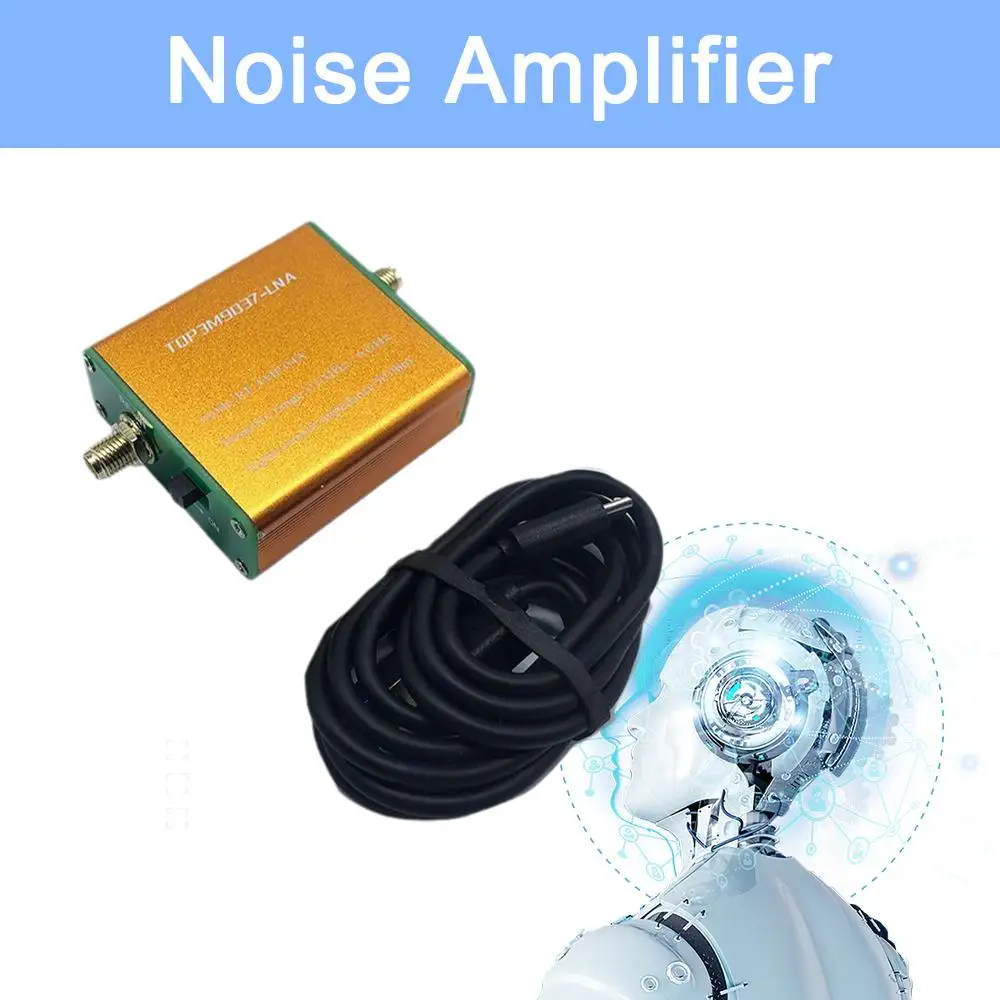 0.1MHz-6GHz Low Noise Amplifier 100k-6GHz Preamplifier High Gain LNA RF Power Amplifier Wide Frequency Range For Shortwave Z3G6