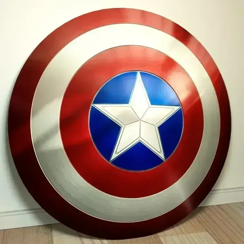 

47.5cm 1/1 Scale All Metal Superhero Captain America Shield Model Movie Role-Playing Costume Party For Adults And Children Gift