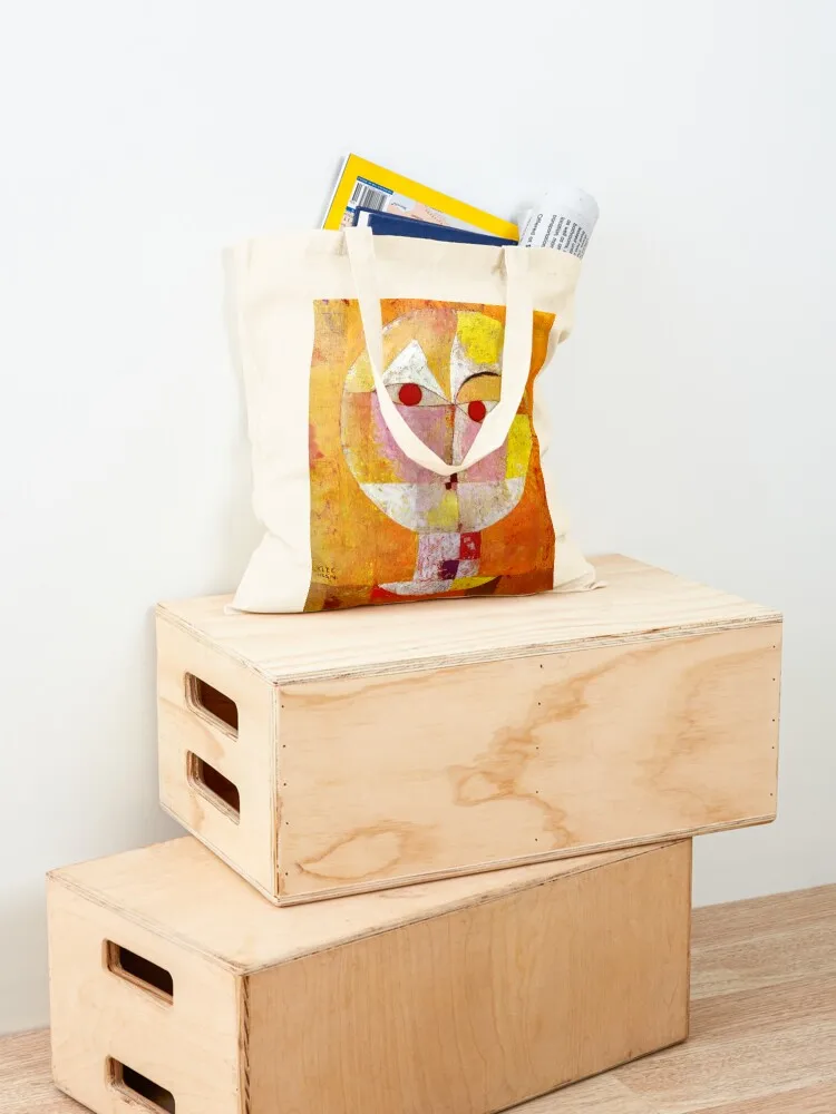 Senecio Abstract Portrait of a Man by Paul Klee Tote Bag tote bags cloth bags Women's bag Women's tote bag